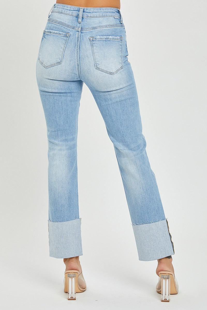 Sola Wide Cuffed Jeans