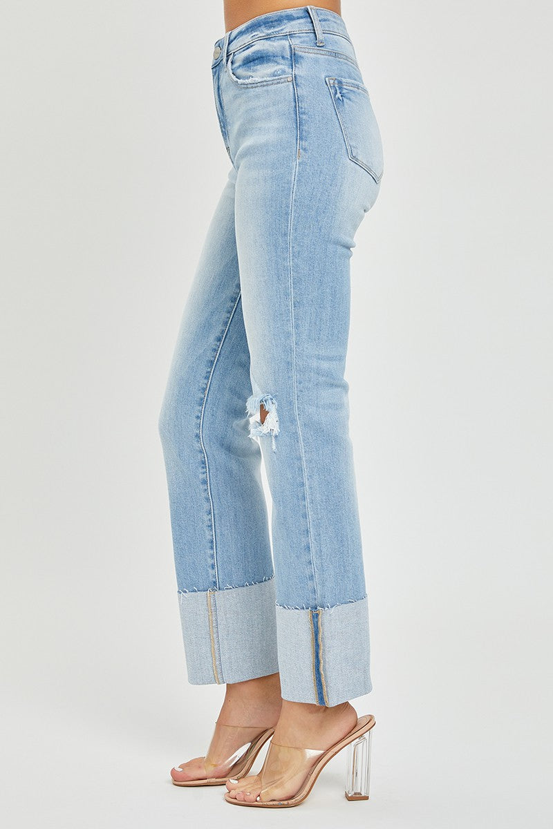 Sola Wide Cuffed Jeans