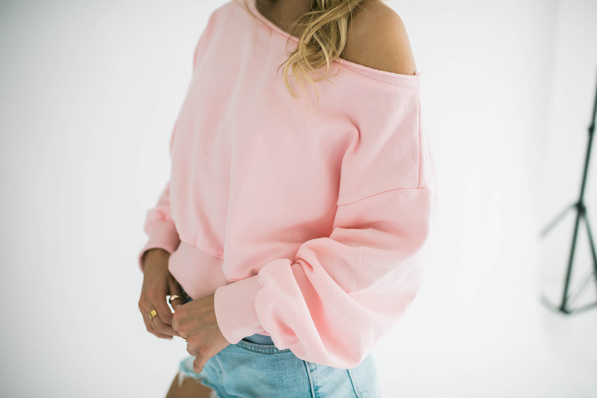 Fiji Off The Shoulder Sweatshirt