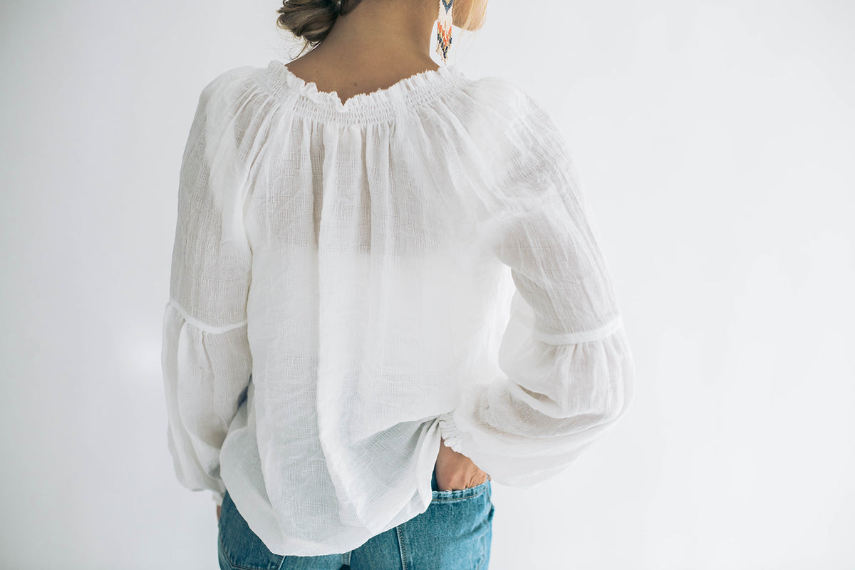 Julia Peasant Top