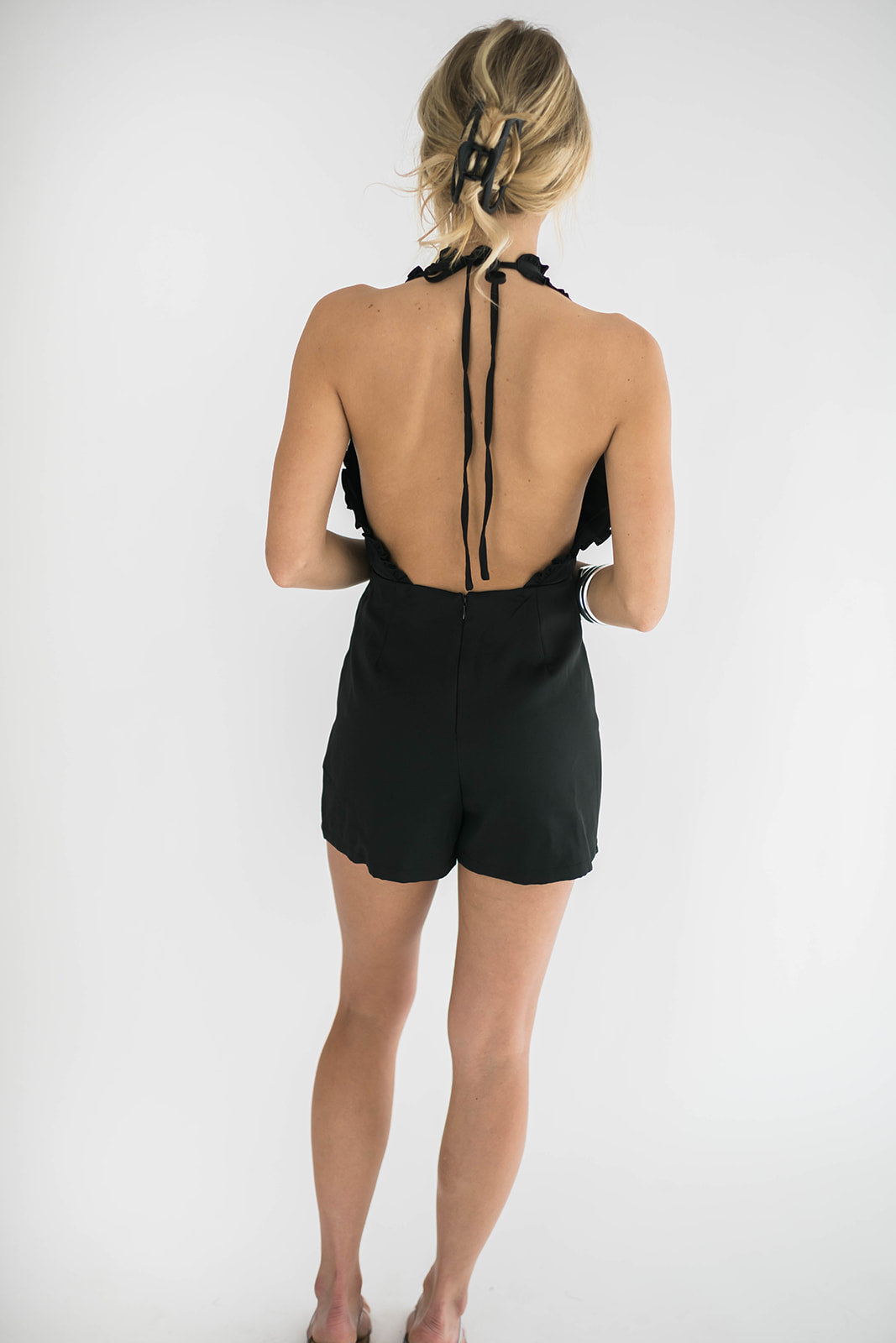 Sutton Open Back Romper