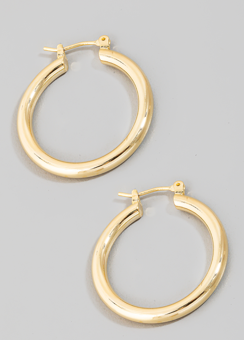 Simple Gold Hoop