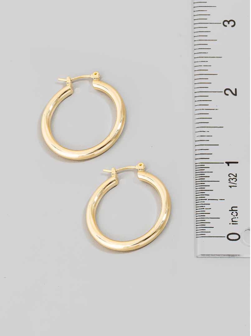 Simple Gold Hoop