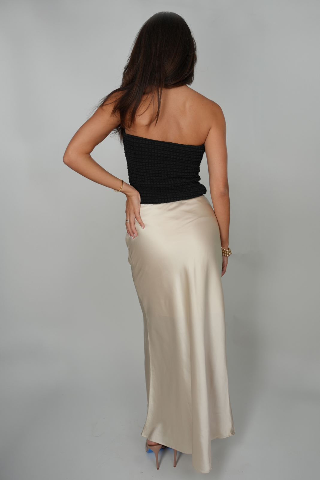 Charlie Satin Maxi