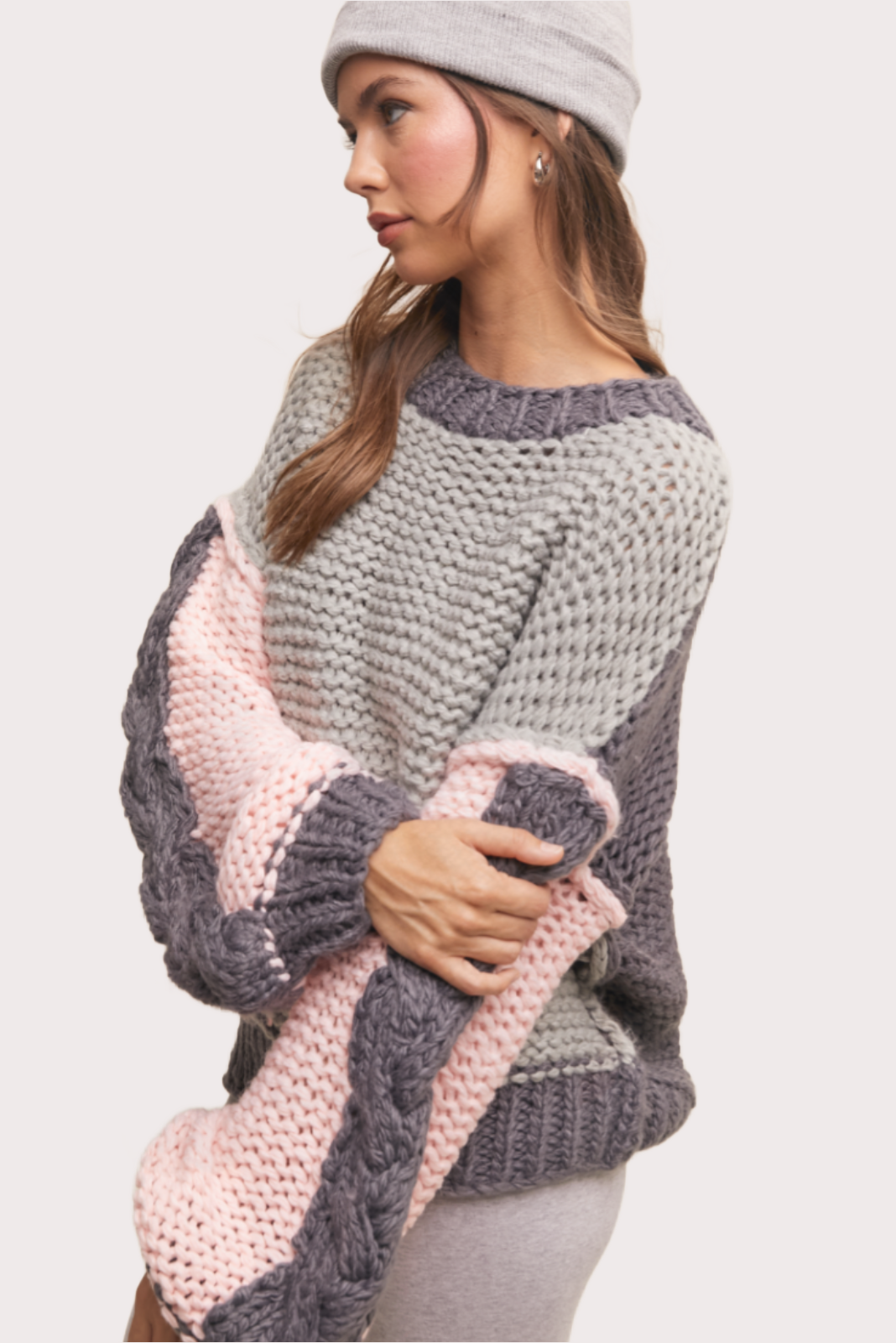 Zarela Chunky Knit Sweater