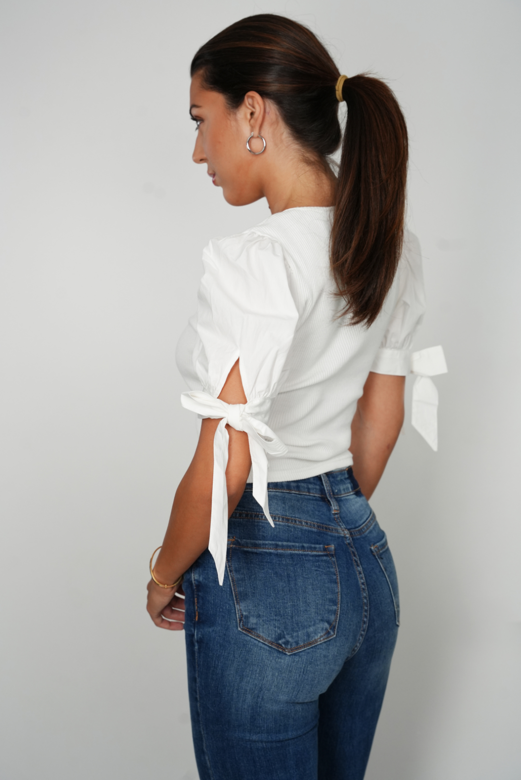 Harper Bow Detail Top