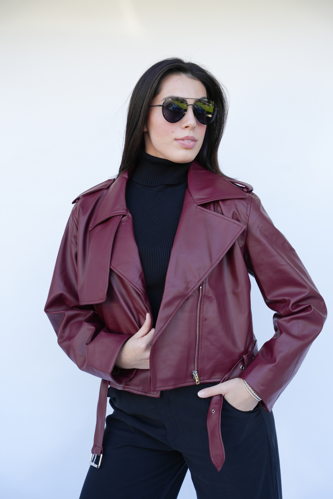 Cayli Leather Jacket